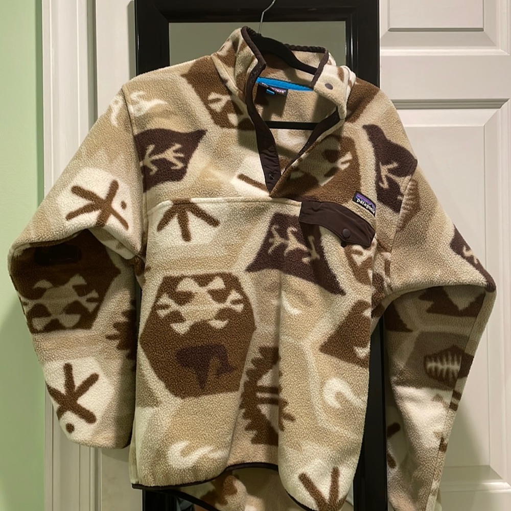 Patagonia synchilla fleece pullover